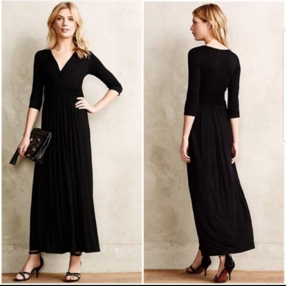 Anthropologie Dresses & Skirts - BAILEY 44 ANTHROPOLOGIE black maxi dress